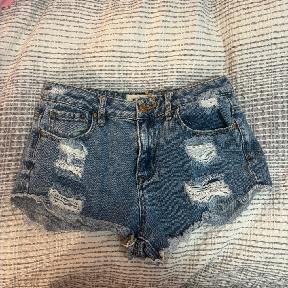 NWOT pacsun high waisted denim shorts
